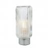 Ribbed Clear Touch Table Lamp - Jarvis