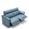 2 Seat 2 Power Recliner Sofa In Leather - Fiorano