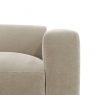 3 Seat LHF Chaise Sofa In Fabric - Marlon