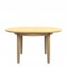 Round Extending Dining Table With Crown Top - Contour