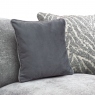  RHF Pillow Back Corner Chaise Including Footstool In Fabric - Sandbanks