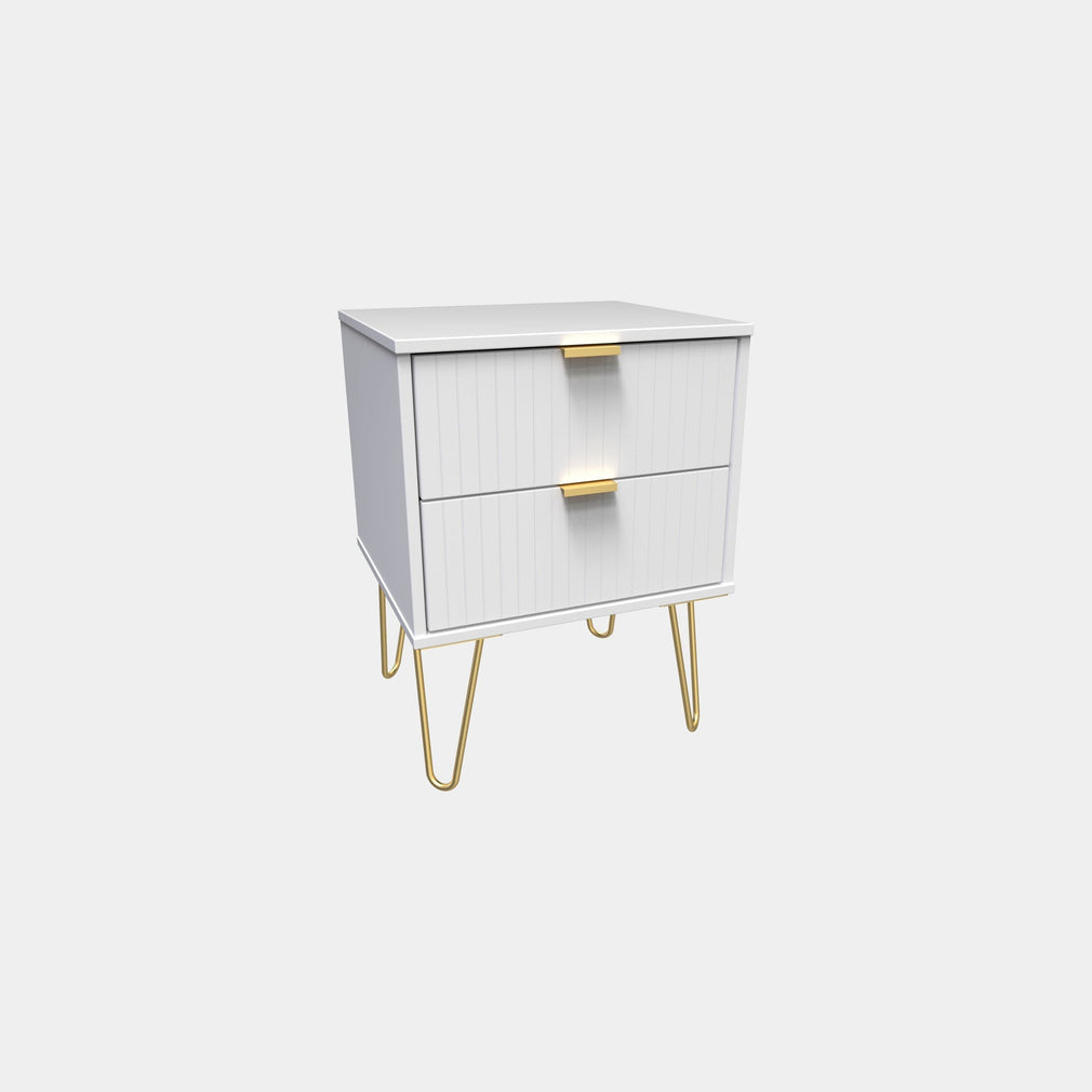 Harvey - 2 Drawer Bedside Table