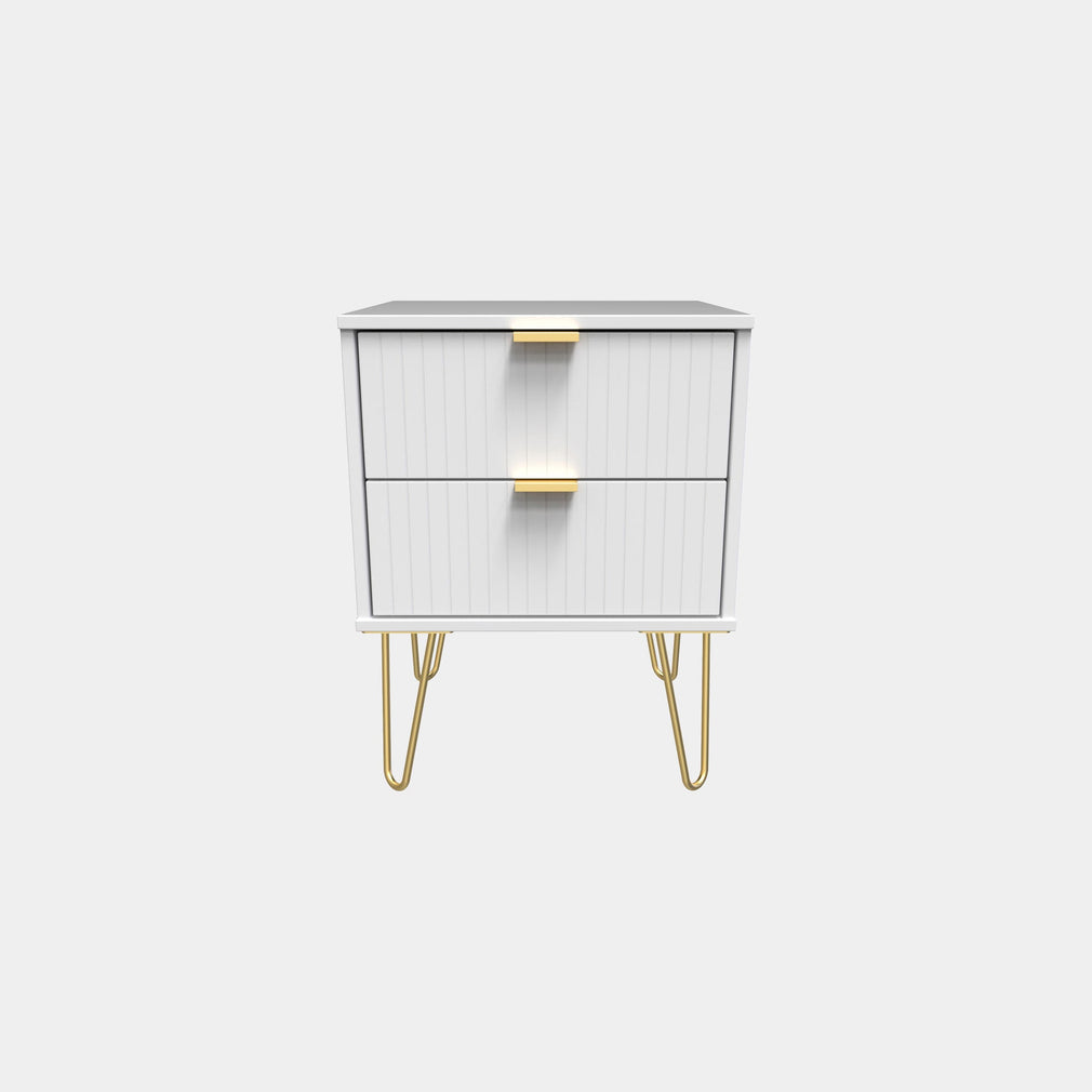 Harvey - 2 Drawer Bedside Table