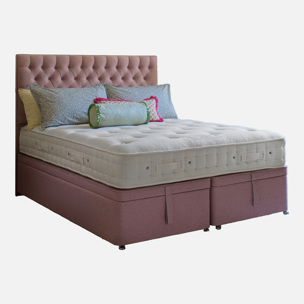 Burford Supreme - 150cm (King) P/Top Superstorage Ottoman Set