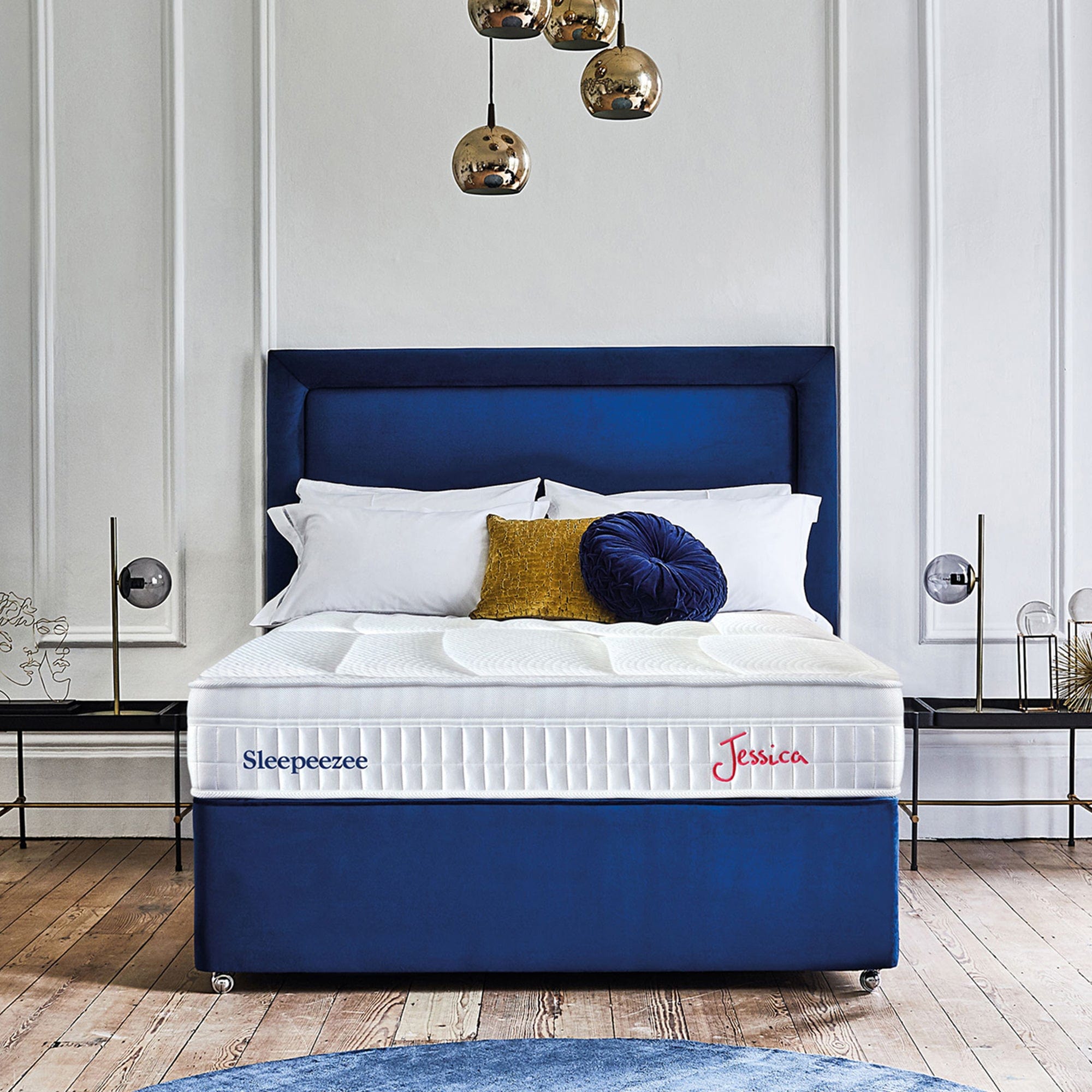 The Jessica - 120cm (Small Double) 4 Drawer Platform Top Set Standard
