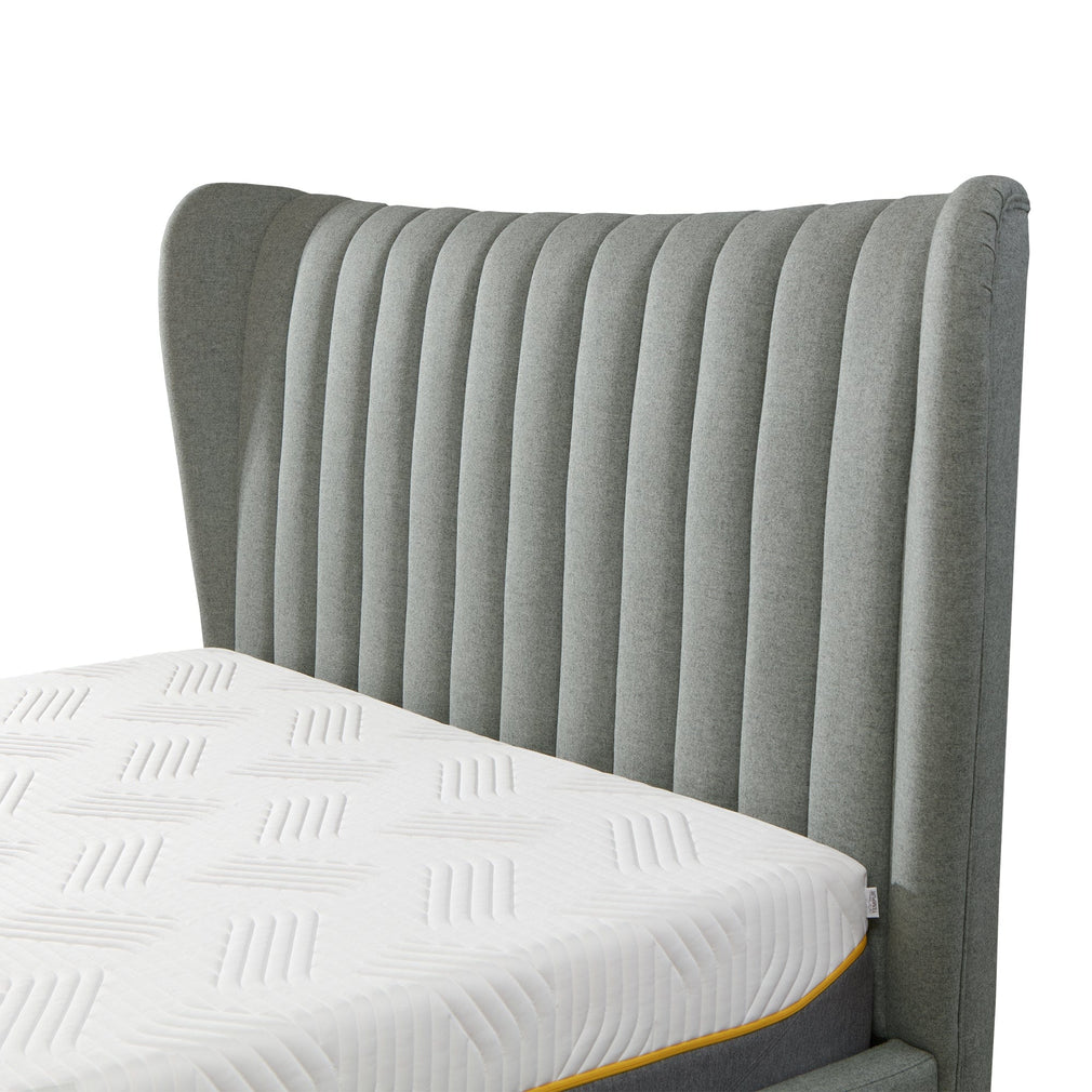 Tempur Horton - King (150cm) Ottoman Bed Frame in Shetland Mercury