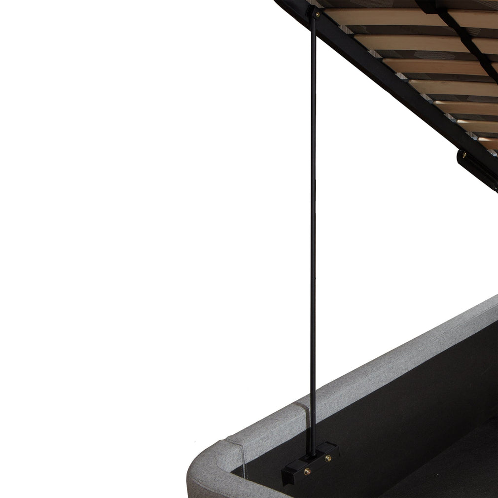 Tempur Horton - King (150cm) Ottoman Bed Frame in Shetland Mercury