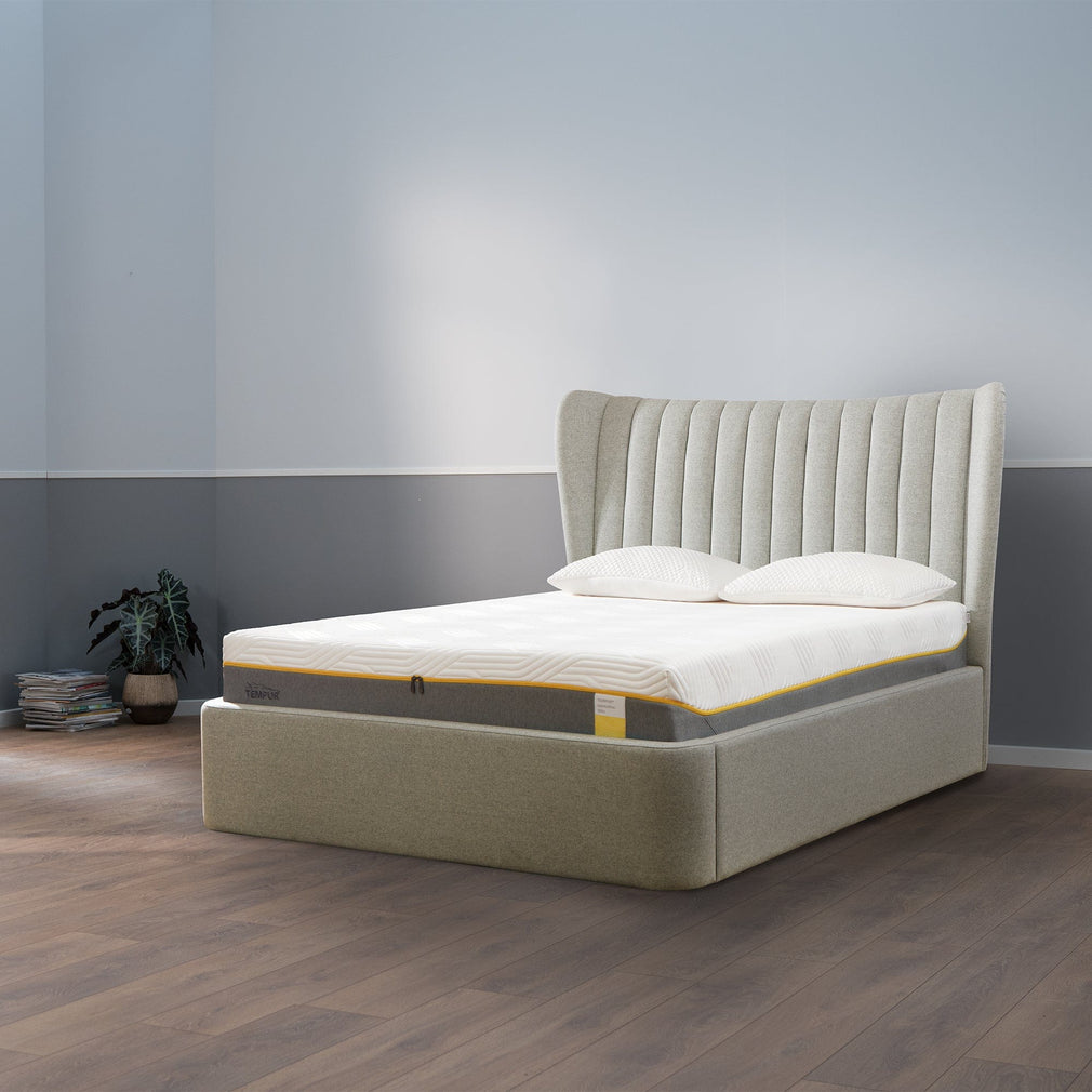 Tempur Horton - Ottoman Bed Frame Shetland Pebble