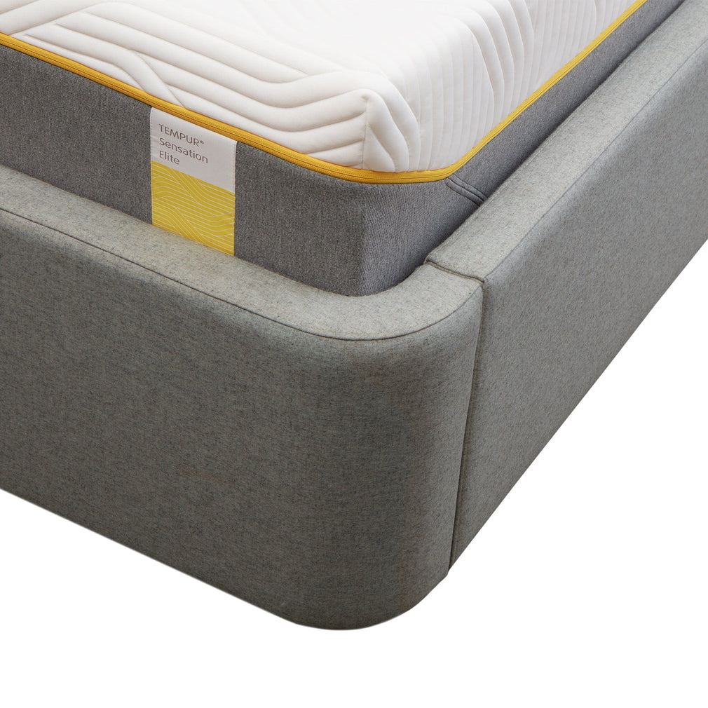 Tempur Holcot - King (150cm) Ottoman Bed Frame in Shetland Mercury