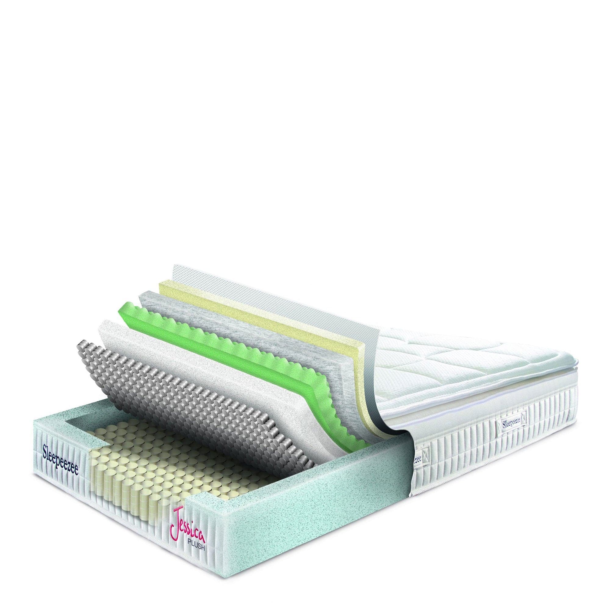 The Jessica Plush - 180cm (Super King) Mattress