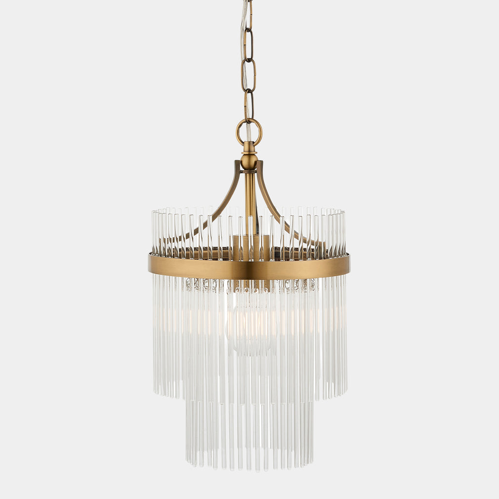 Lille Antique Brass - Pendant Ceiling Light