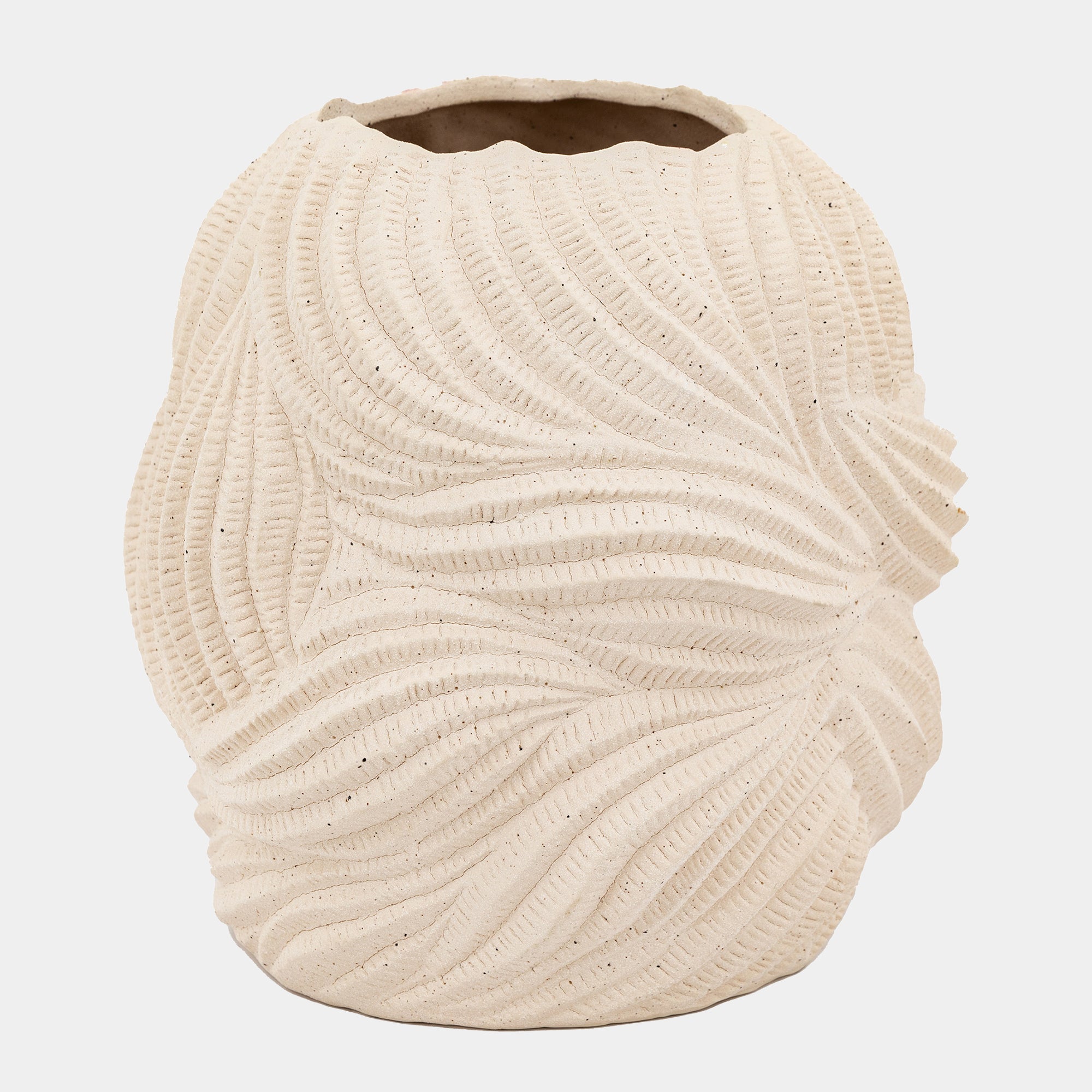 Laucala - Neutral Ceramic Vase