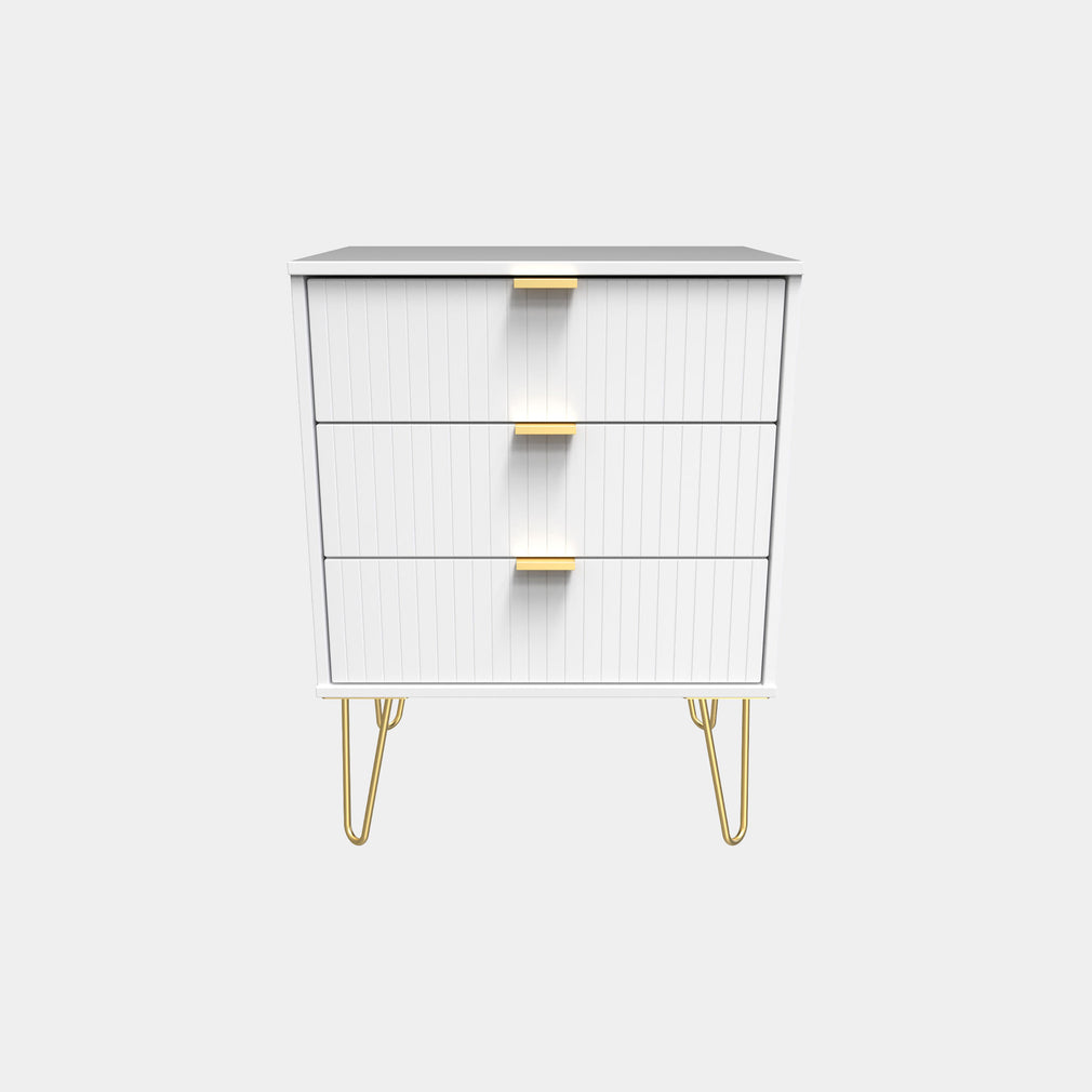 Harvey - 3 Drawer Midi Chest