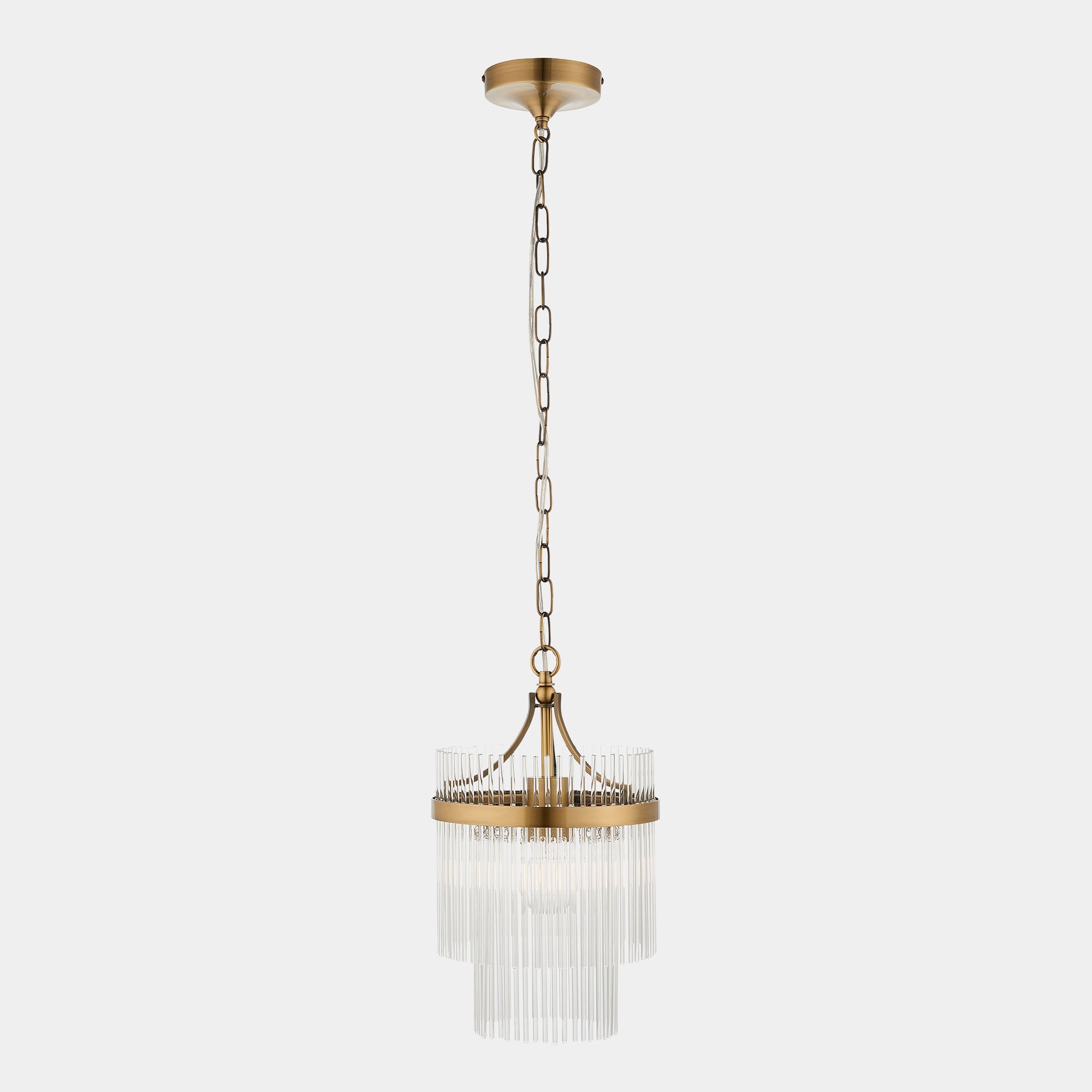 Lille Antique Brass - Pendant Ceiling Light