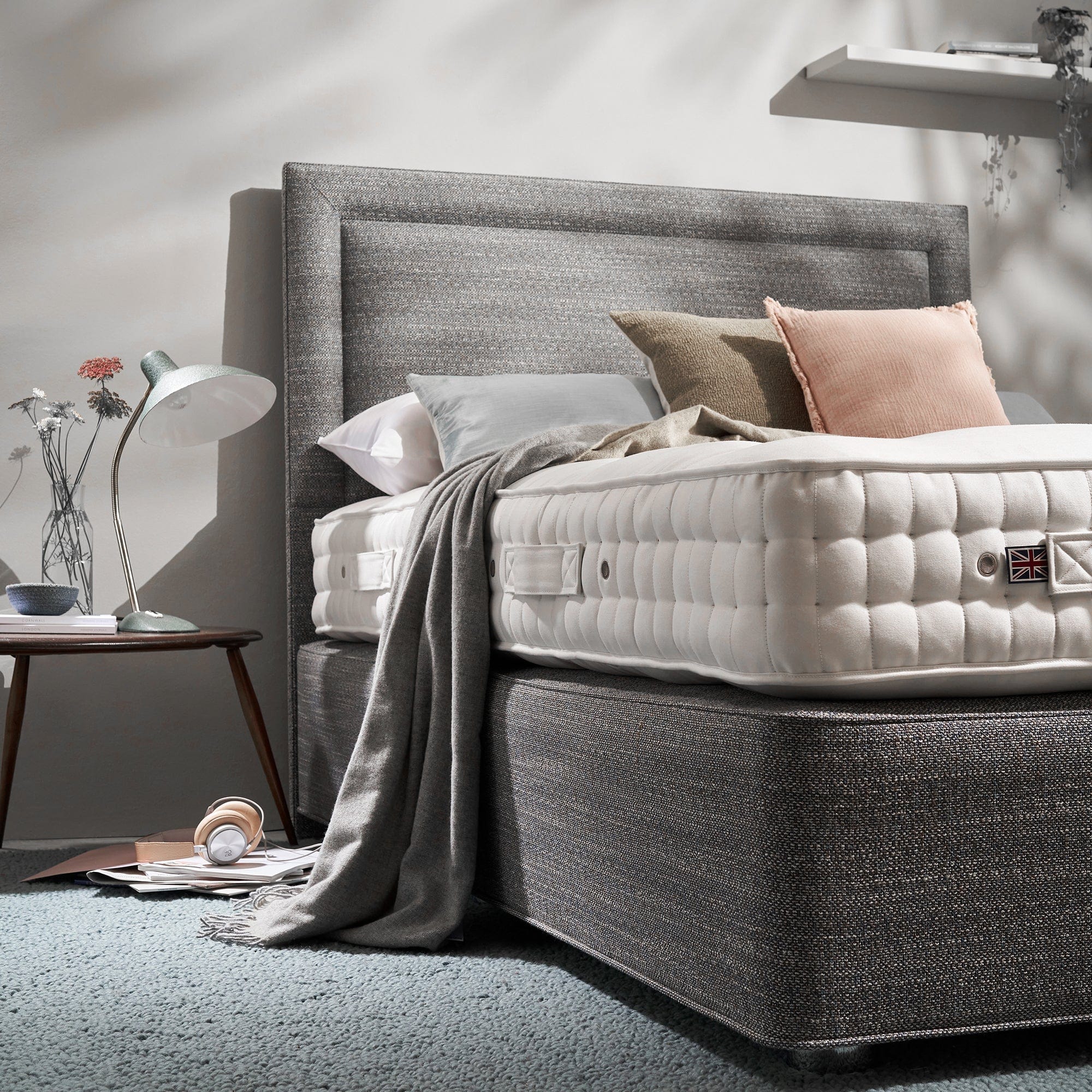 Vi-Spring Baronet Superb - 75cm (Small Single) Divan Set