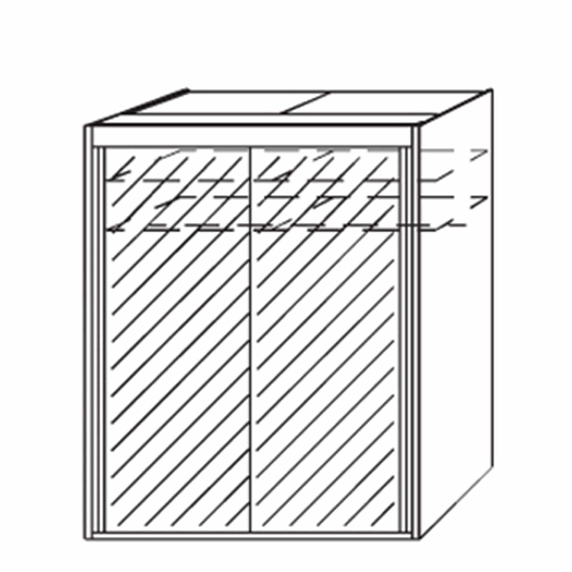5i02 H223 Gliding Door Robe w151 2 Door