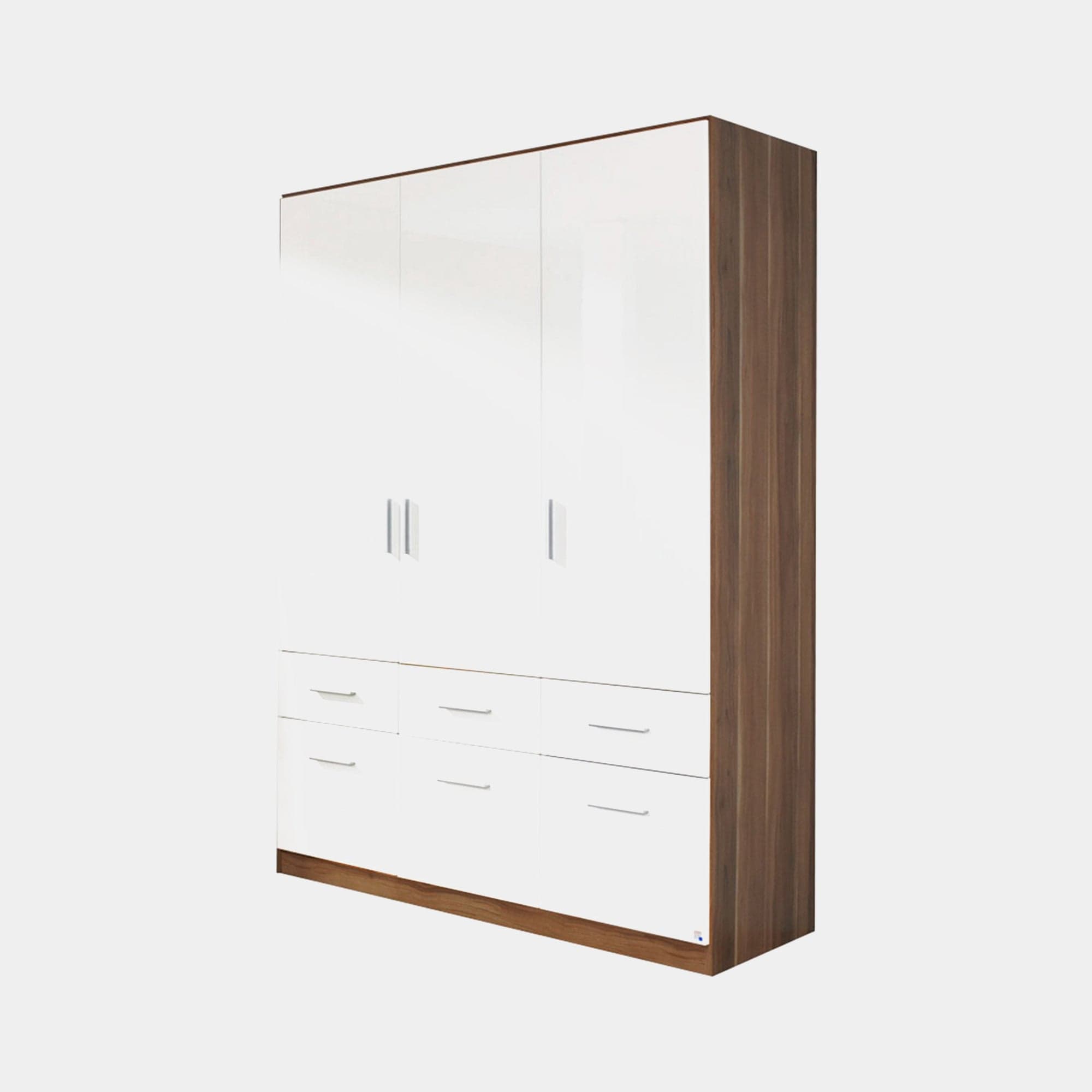 Amalfi - 3 Door 6 Drawer Hinged Combi Robe