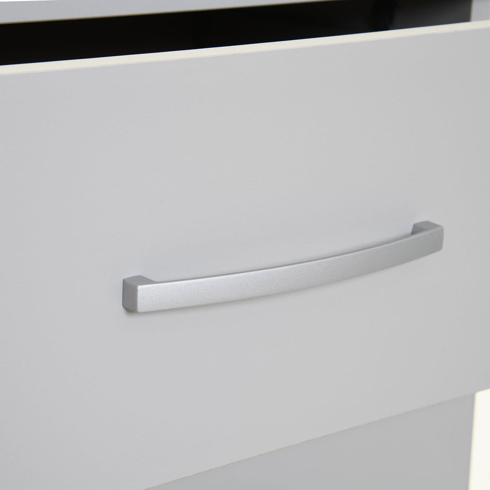 Arkana - 4 Narrow Drawer Chest IN AD390 Silk Grey