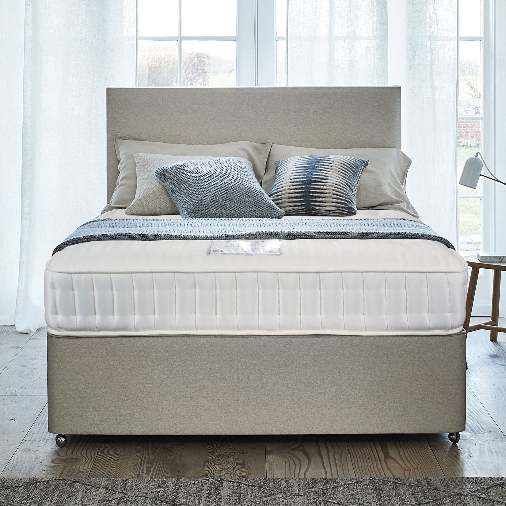Sleepeezee Back Care Comfort 1000 - Bed Base & Mattress