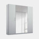 Cologne - Wardrobe With Mirror 181cm 4 Door 2 Mirror