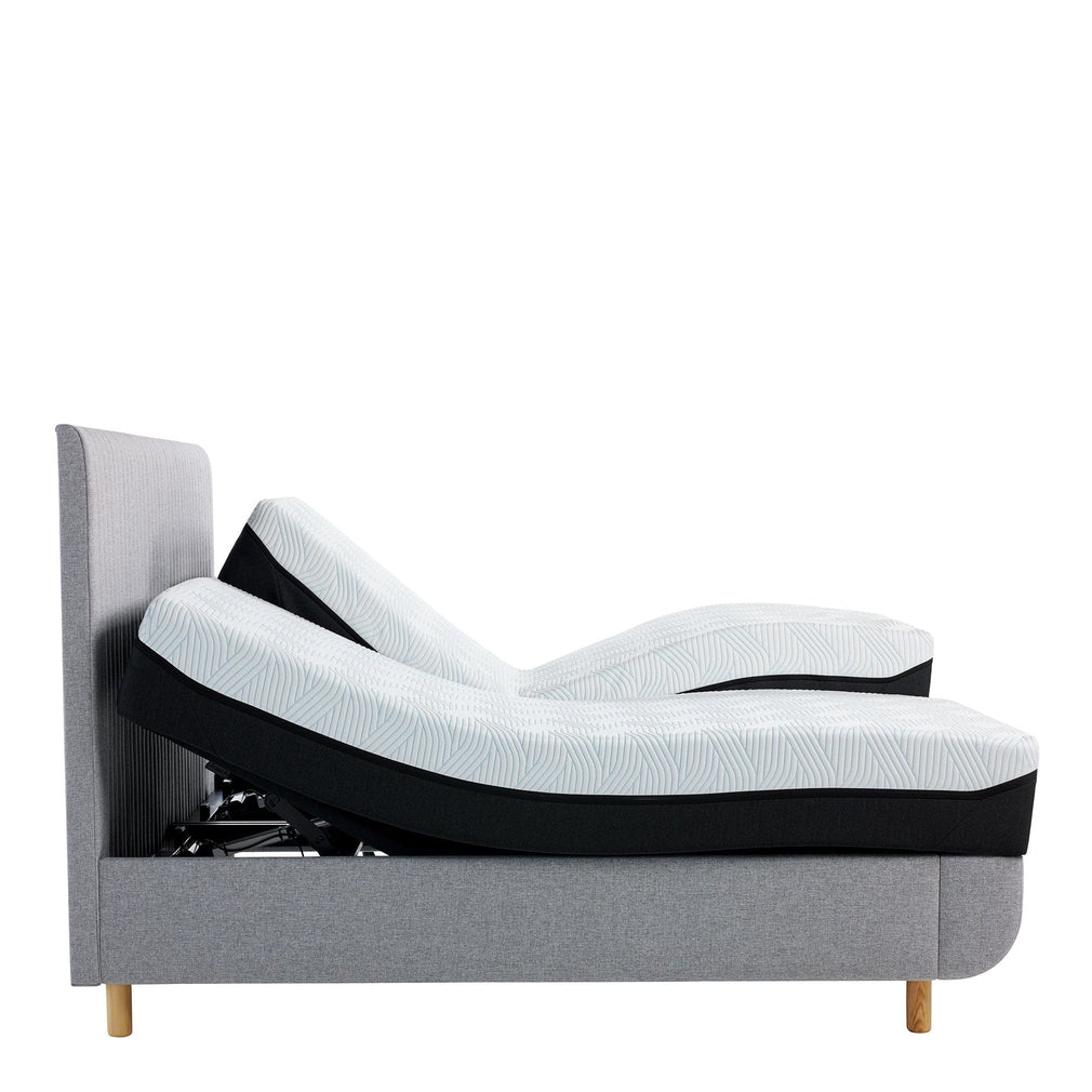 Tempur Ergo Smart - Base & Heaboard Set 180cm (Super King ) With Luxury Headboard