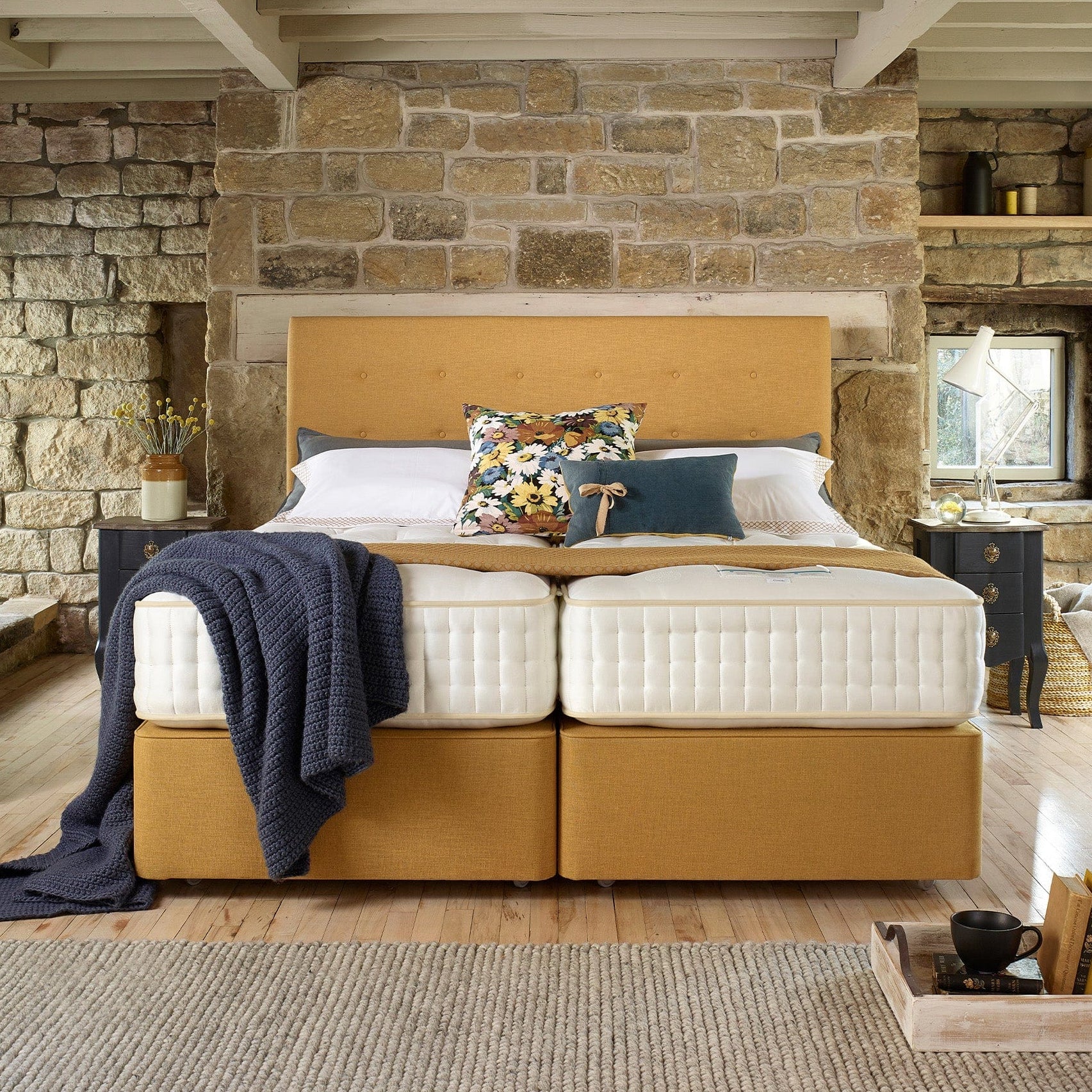 Harrison Spinks Europa 7000 - Bed Base & Mattress