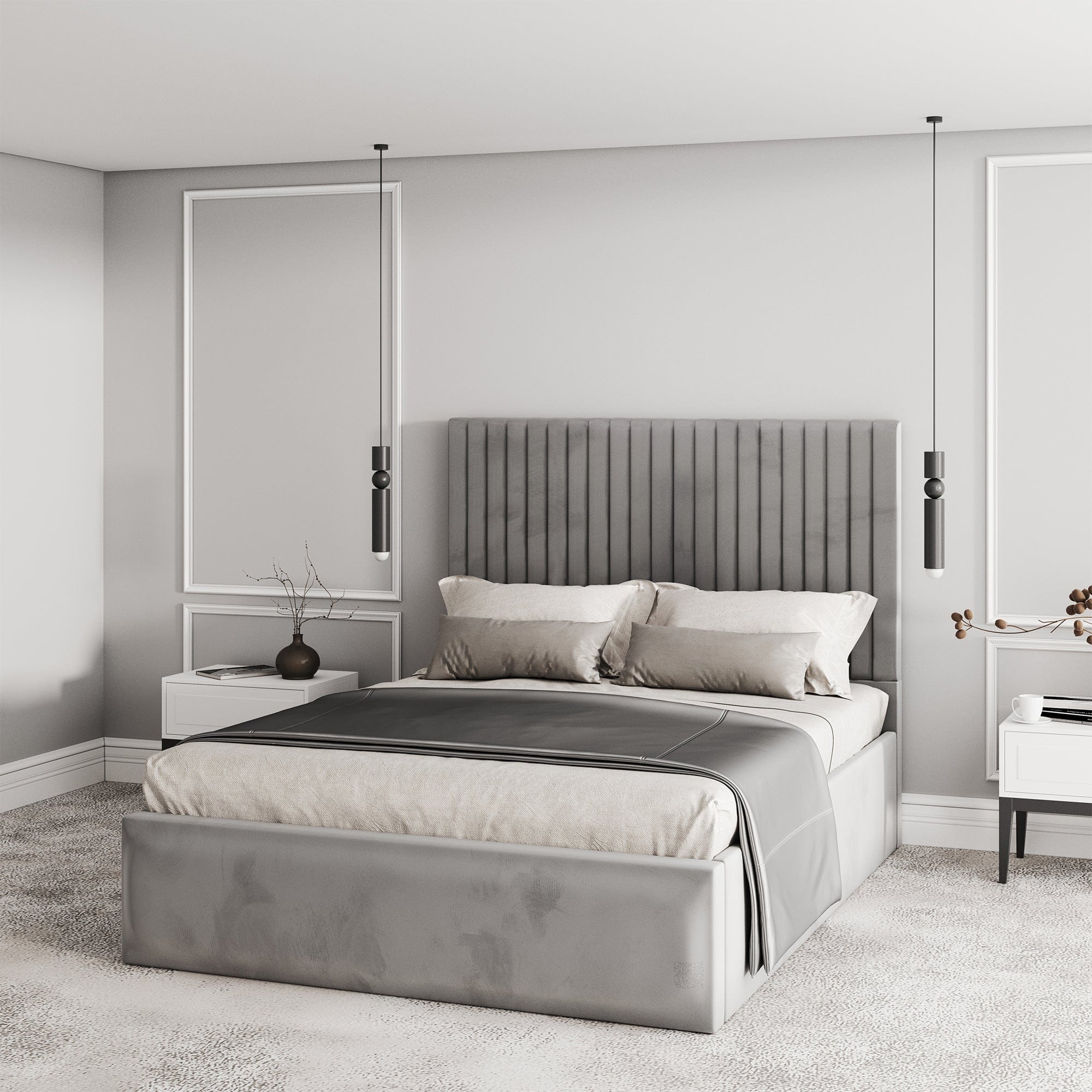 Francesca - Bed Frame Or Ottoman Bed Frame 180cm (Super King)