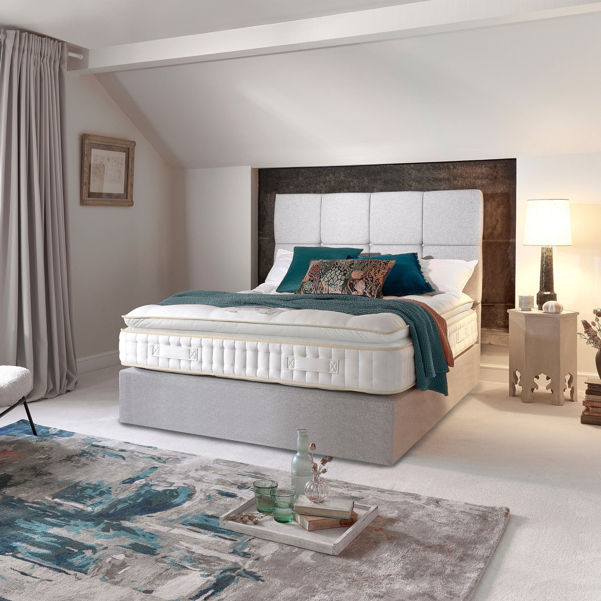 Grandiosa 10000 - 150cm (King) Std True Edge Pocket Sprung Set