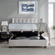Hazel - 135cm (Double) Ottoman Bed In Maskat Clay