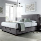 Juniper - 135cm (Double) Ottoman Bed In Vougue Grey