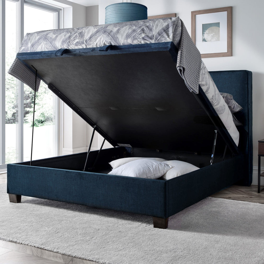 Juniper - Ottoman Bed, Vougue Deep Ocean