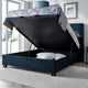 Juniper - Ottoman Bed, Vougue Deep Ocean