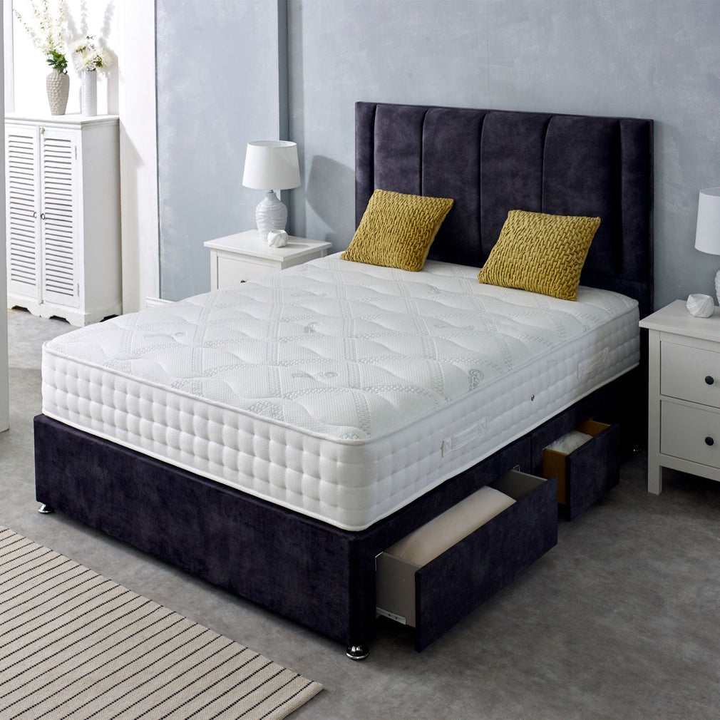 Kelvedon Chiro 4000 - 75cm (Small Single) Non Drawer Divan Set