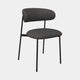 Manhattan - Dining Chair, PU Leather Black