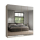 Florida - Mirrored Wardrobe 200cm 4 Door