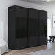 Montpellier - Sliding 3 Door Wardrobe, Black