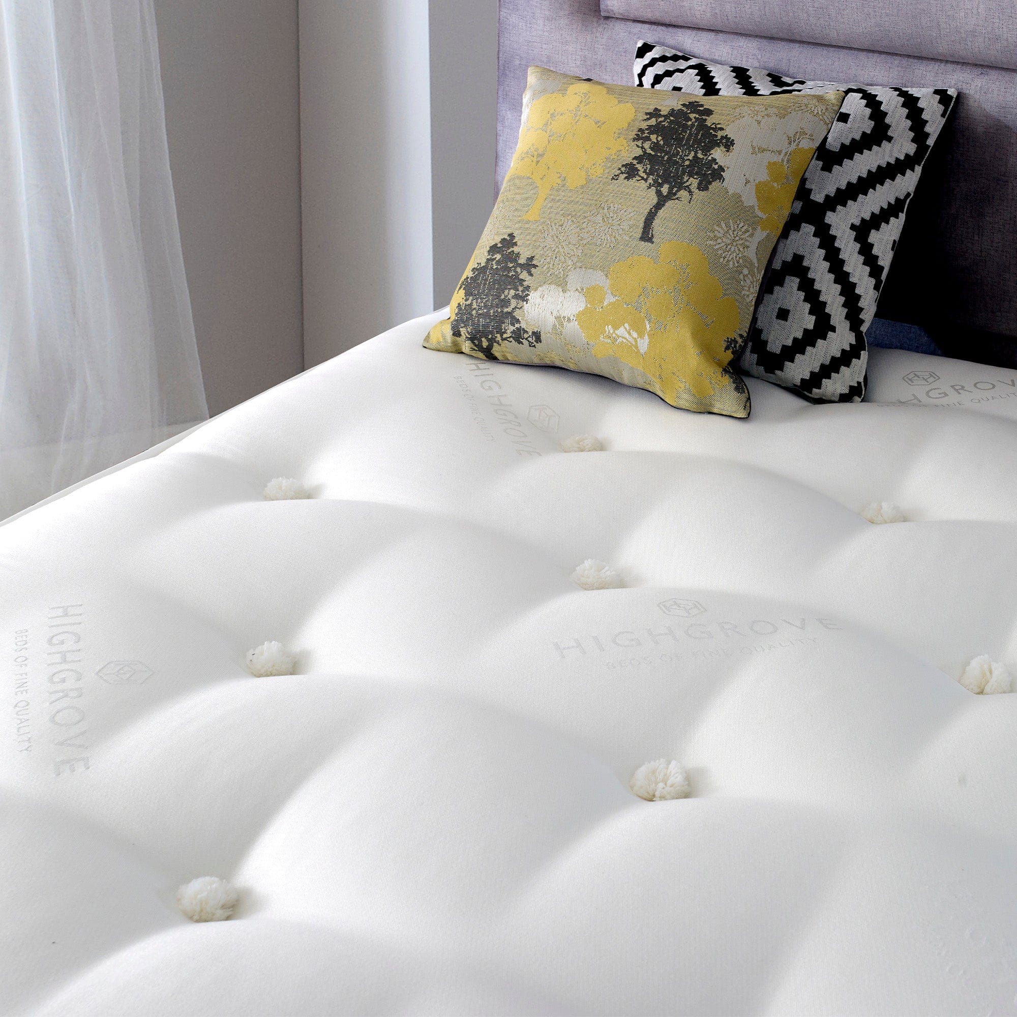 Natural Choice - 90cm (Single) P/Top Non Storage Divan Set (Including Headboard)