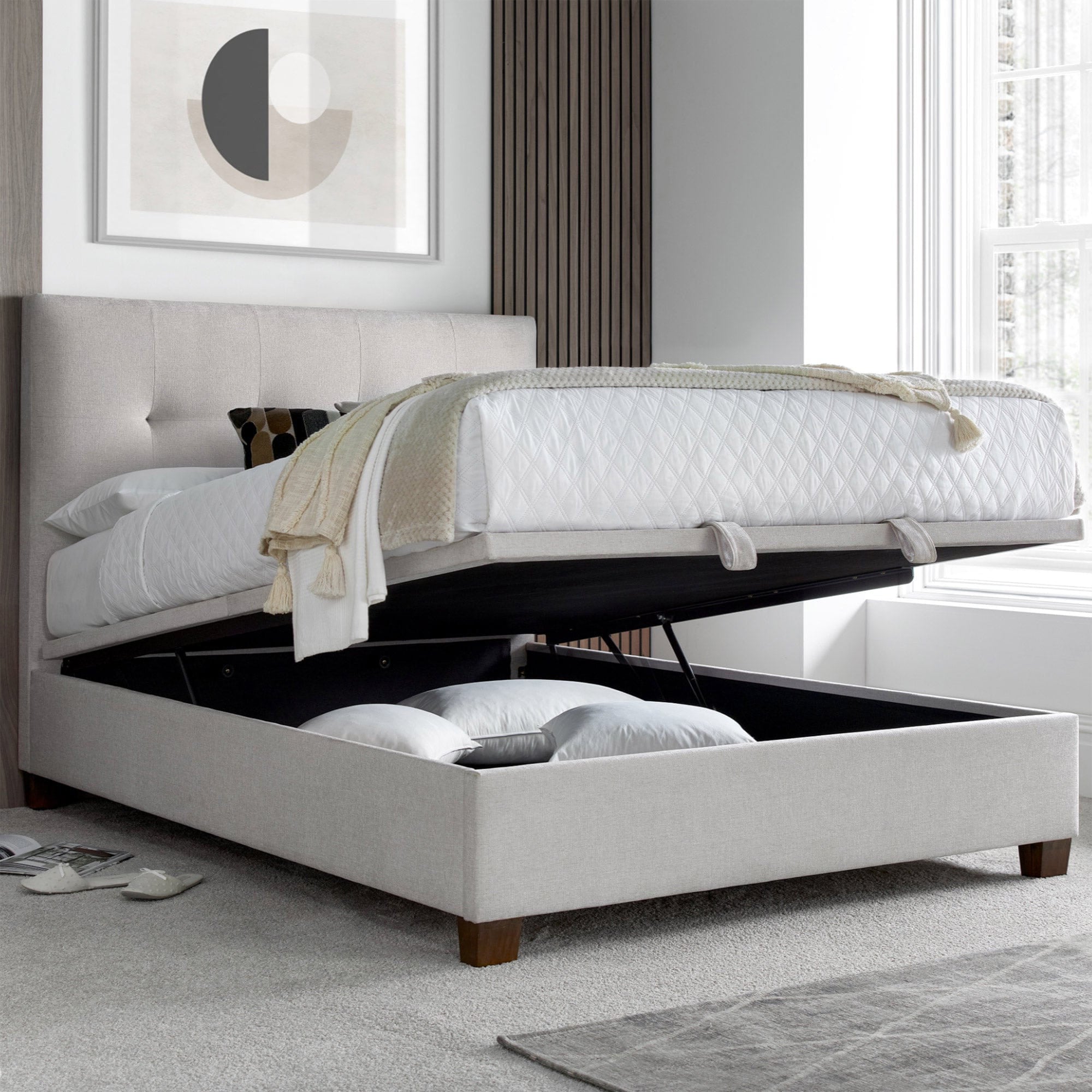 Nicola - Ottoman Bed Frame