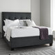 Nicola - Ottoman Bed Frame Slate