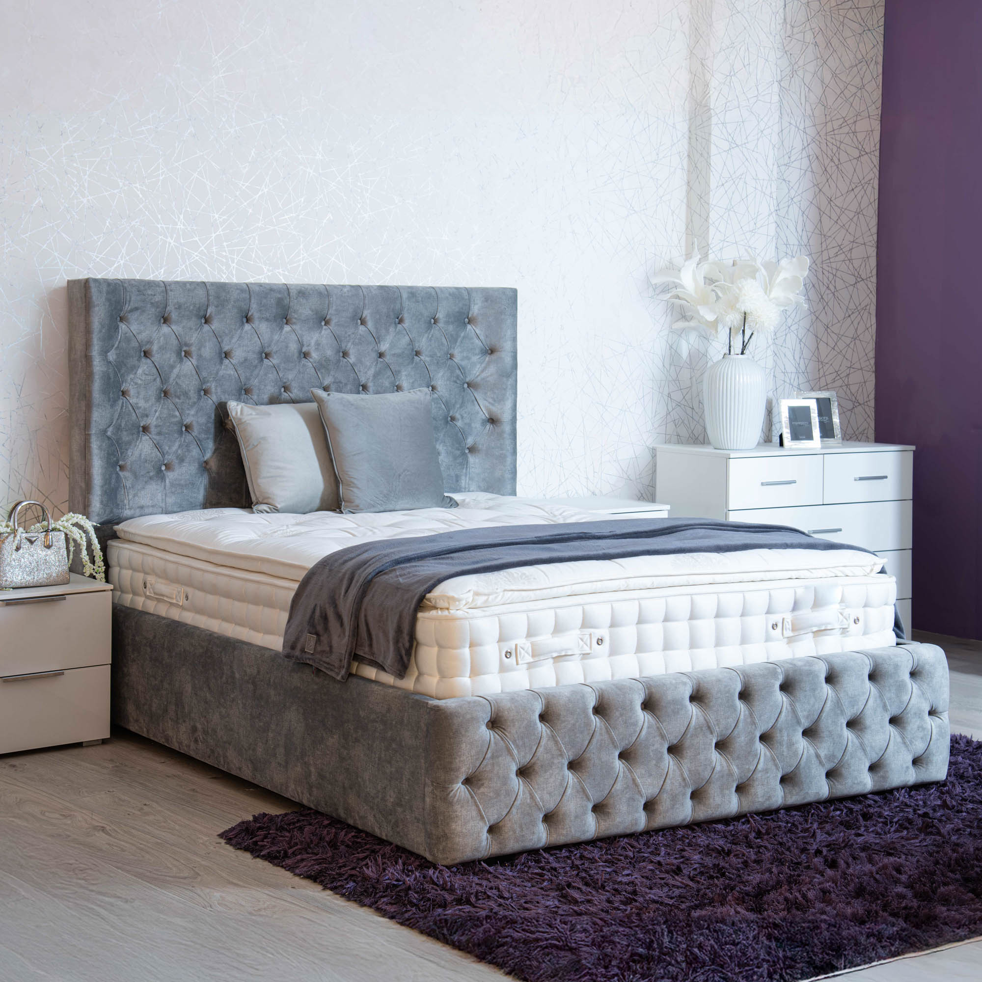 Opulence Bedframe - 180cm (Super King) Electric Ottoman Bedframe