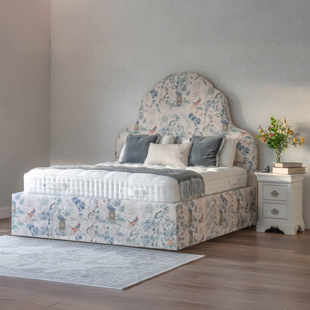 Queen Anne - 120cm (Small Double) Sprung Base Ottoman Bed Frame