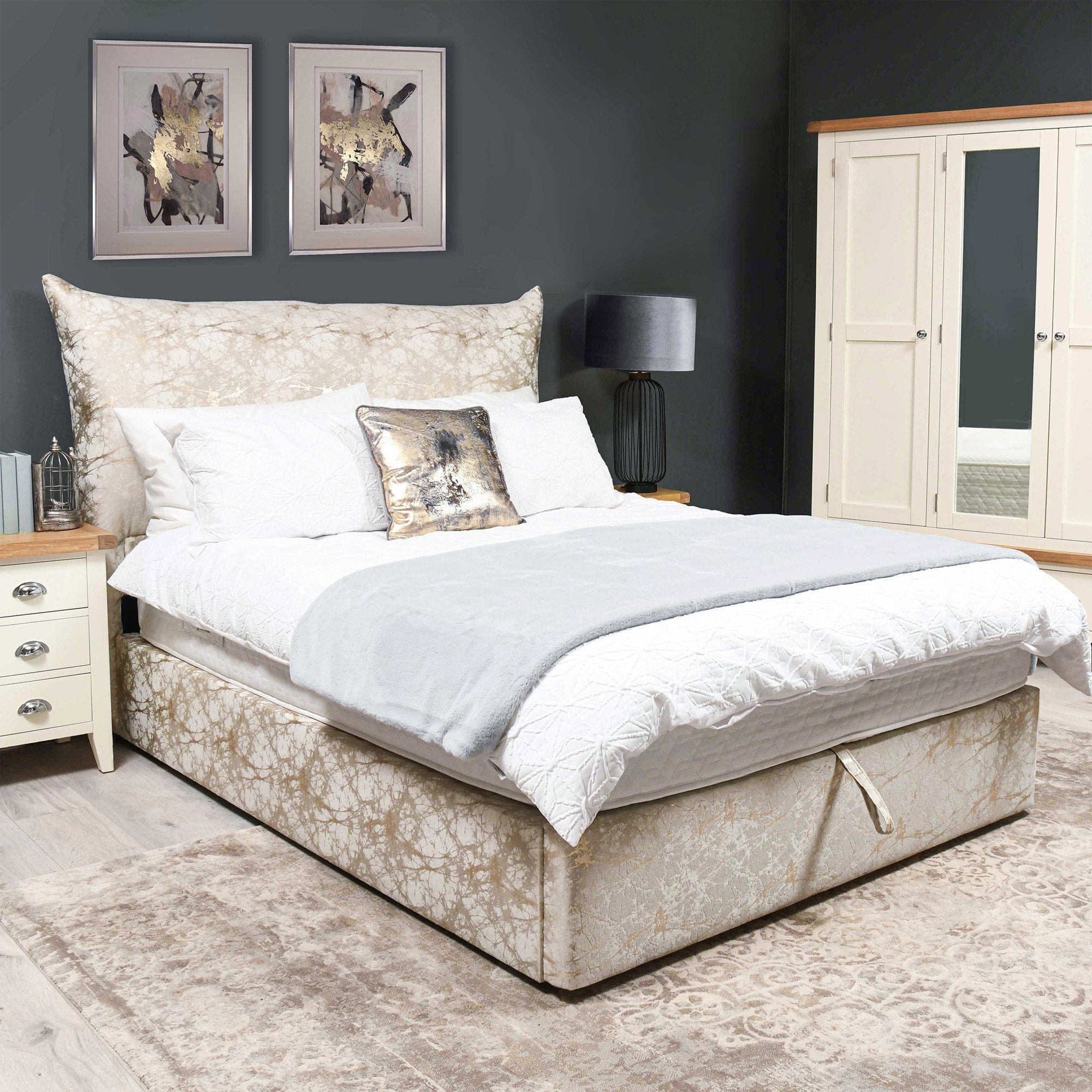 Romeo - Bed Frame Or Ottoman Bed Frame