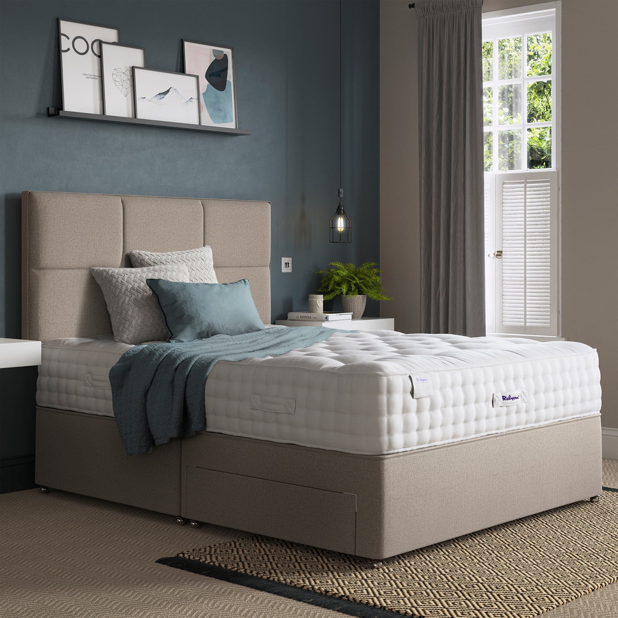 Relyon Canterbury - Bed Base & Mattress