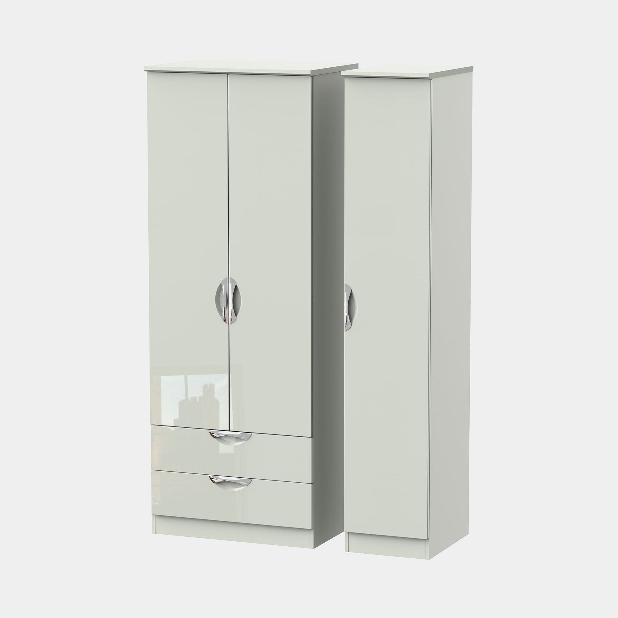 Stanford - Tall Triple 2 Drawer Robe