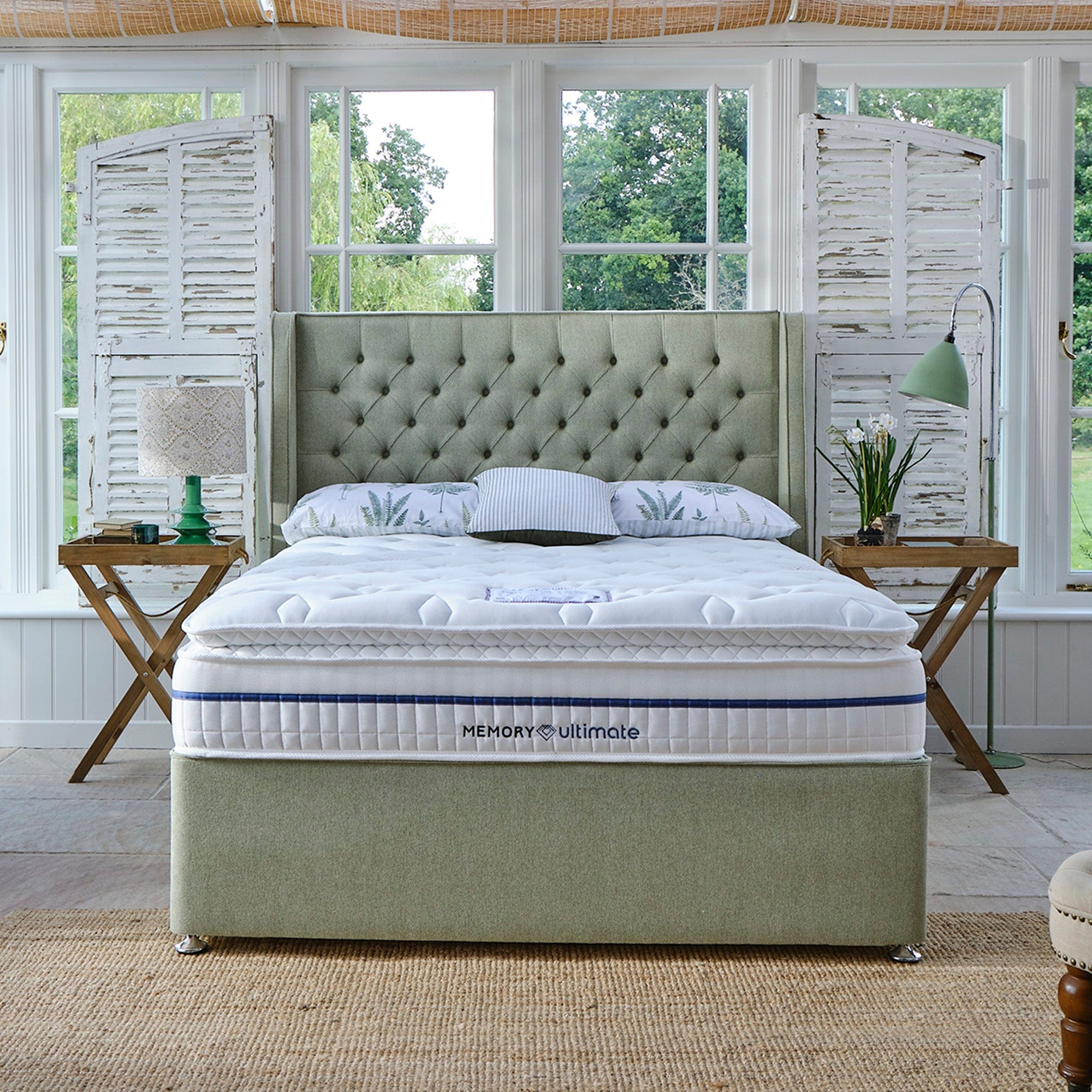 Sleepeezee - Single Divan Bed Set, Pillow Top Mattress