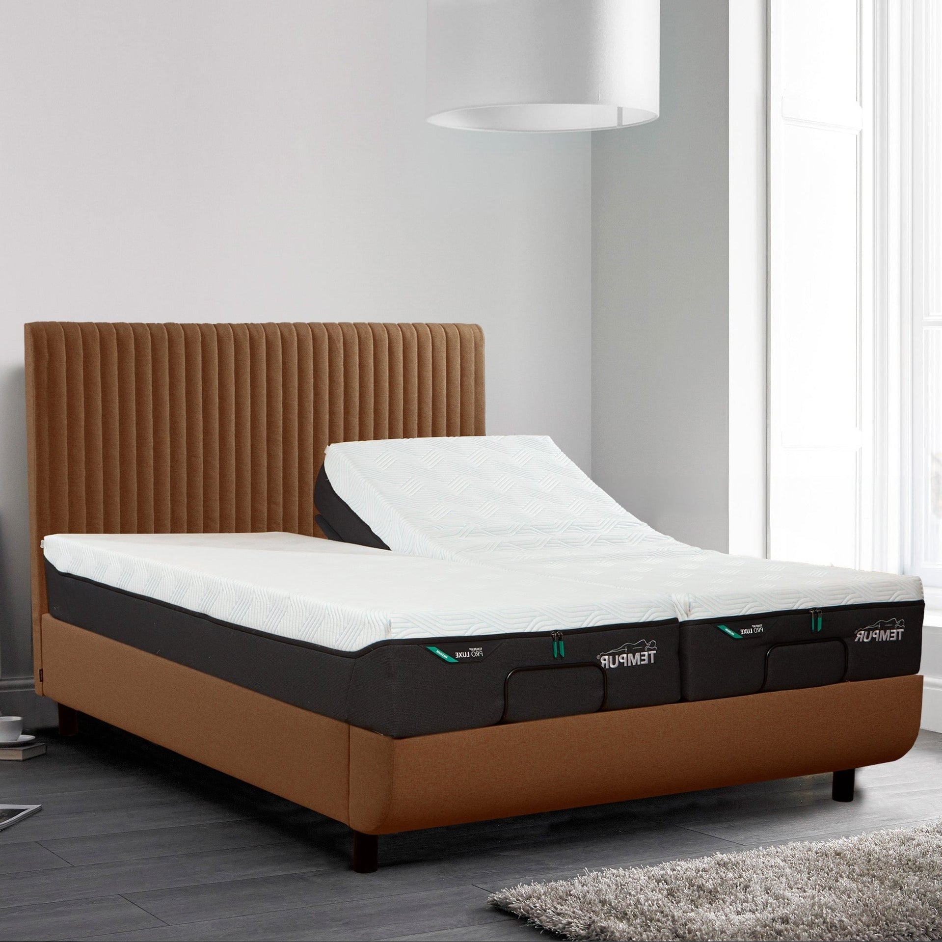 Tempur Arc Adjustable - Bed Base & Headboard