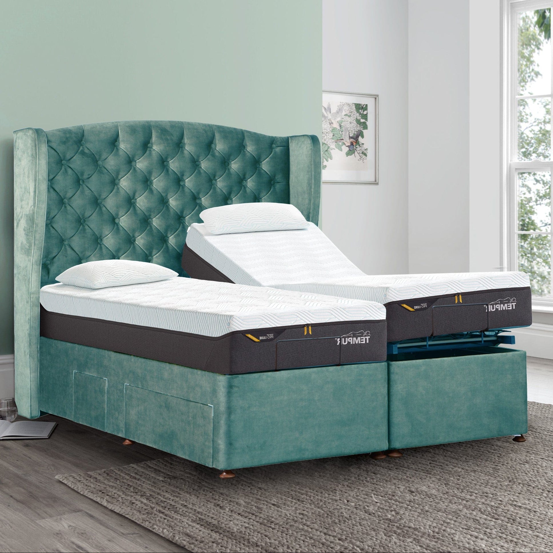 Tempur Suffolk Adjustable - Divan Bed Base