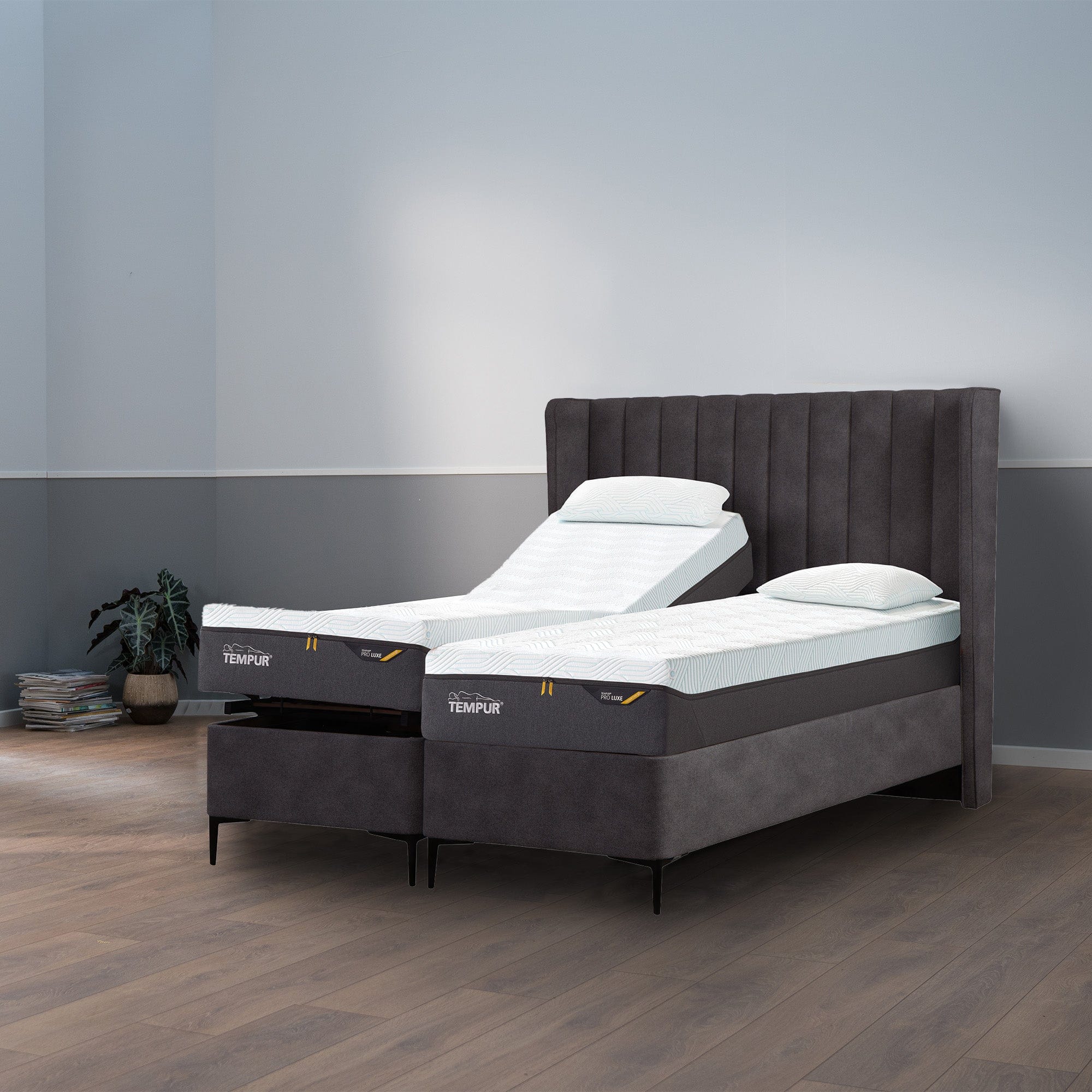 Tempur Suffolk - Adjustable Slim Divan Base (Long Single) 90 x 200cm