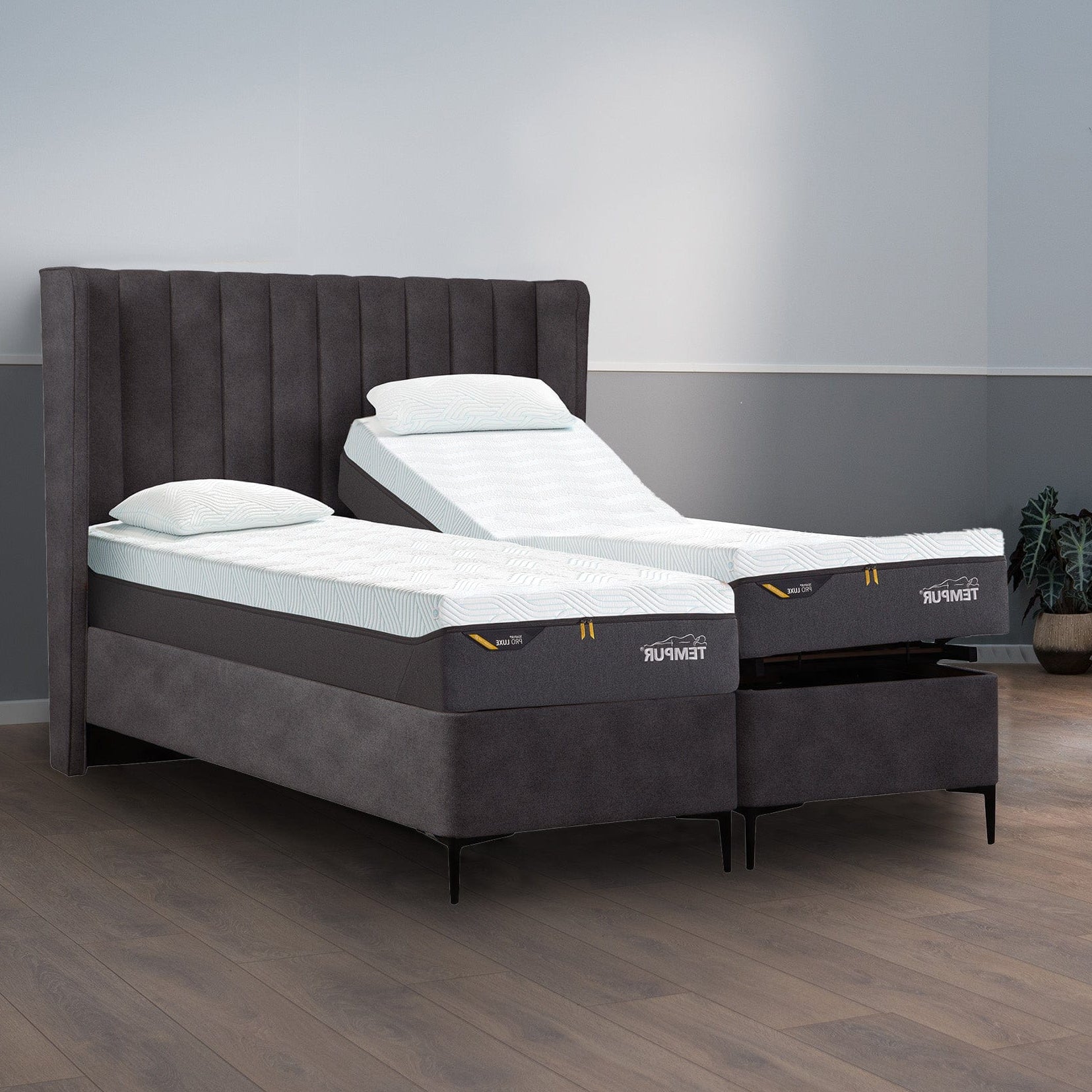 Tempur Suffolk Adjustable - Slim Divan Bed Base