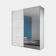 Turin - Sliding 2 Door Wardrobe, Mirrored